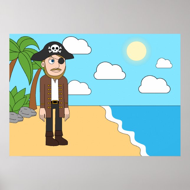 Póster de Pirate Joey Nigro (Frente)