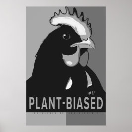 Poster de pollitos de arte pop blanco y negro