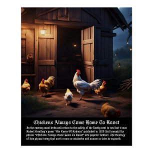 Poster de pollo