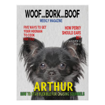 Poster de portada de la revista Chihuahua Parody