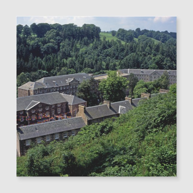 Poster de postales de New Lanark Scotland (Anverso)