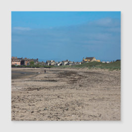 Poster de postales de Troon Beach Scotland