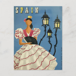 Poster de postales de viaje de época España