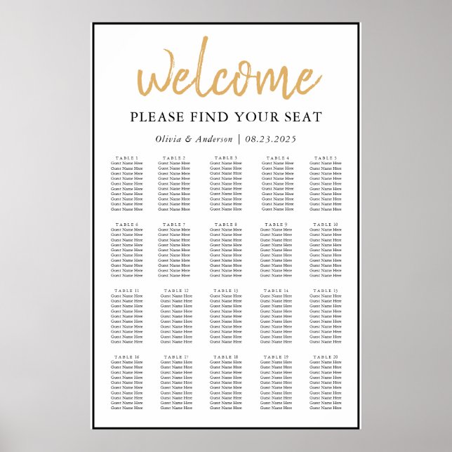 Poster de Póster Gráfico de asientos solteros para (Frente)