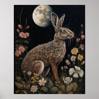 Poster De Prensa De Arte Gótico Y Moon