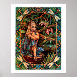 Póster de princesa elfa