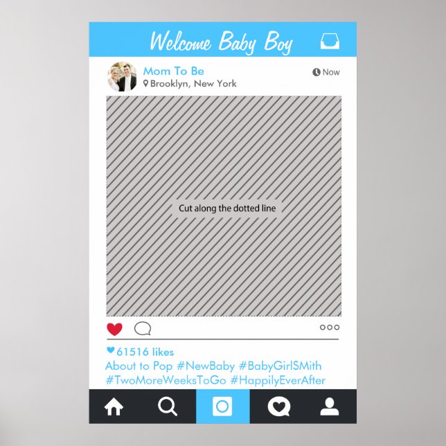 Póster de Propaganda de Fotomatón de Fiesta en Red (Frente)