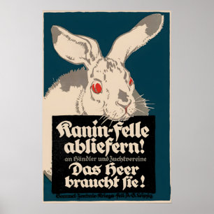 Póster de propaganda de la Alemania imperial en la