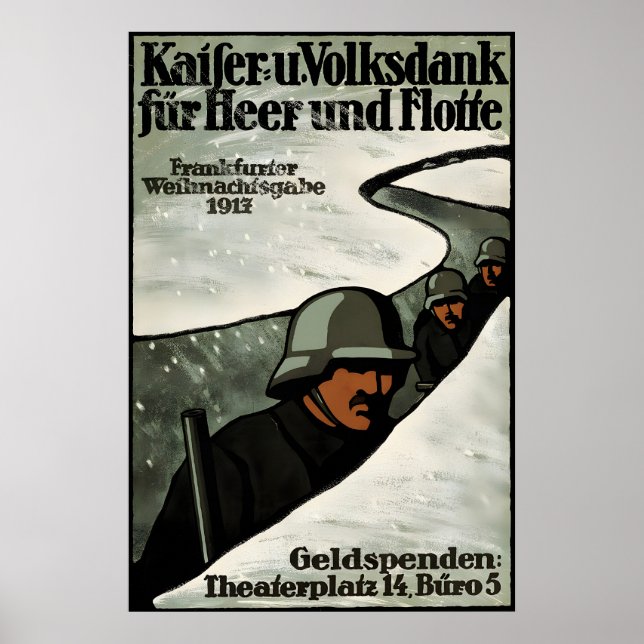 Póster de propaganda de Navidad de la Alemania imp (Frente)