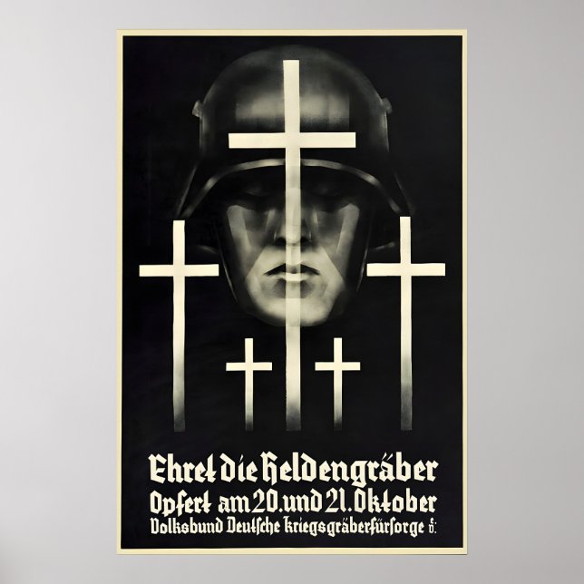 Póster de propaganda imperial alemana de la Primer (Frente)