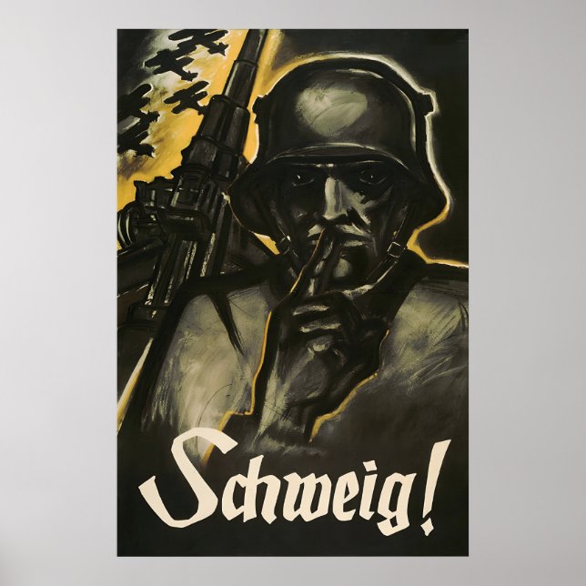 Póster de propaganda imperial alemana de la Primer (Frente)