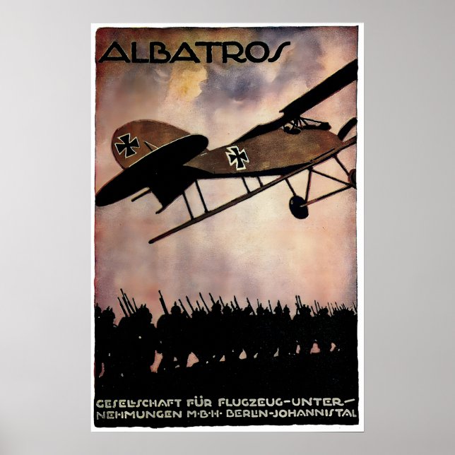 Póster de propaganda imperial alemana de la Primer (Frente)