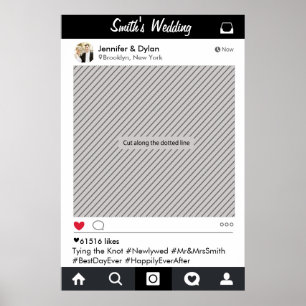 Póster de Propaganda para Cabina de Fotos con Marc