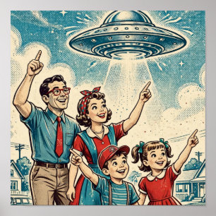 Póster de PSA de Críptido de la Era Atómica