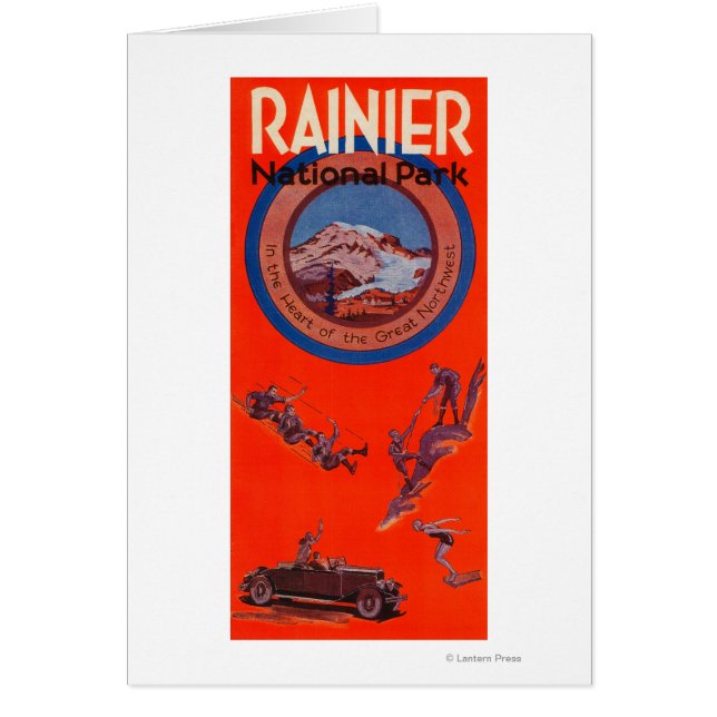 Poster de publicidad de Mount Rainier 2 (Frente)