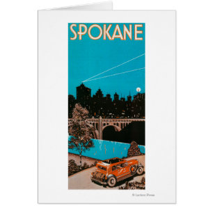 Poster de publicidad de Spokane #1Spokane, WA