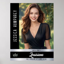 Póster de puerta para concurso | Foto personalizad