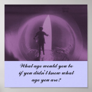 Póster ¿De qué edad? -poster