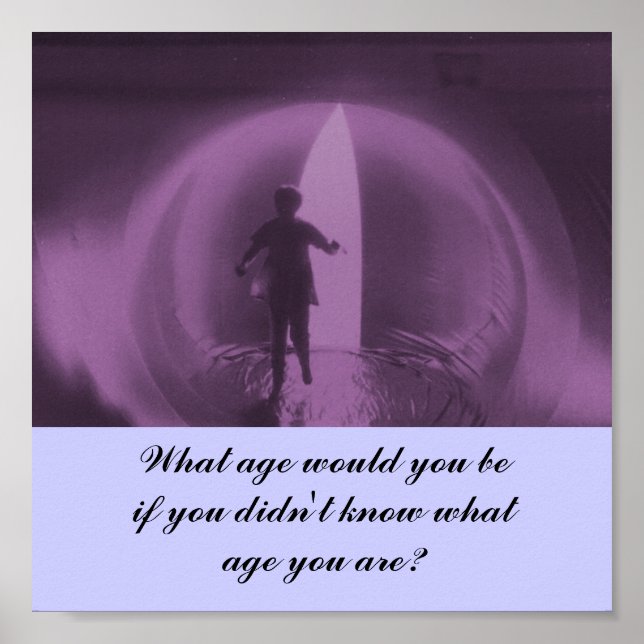 Póster ¿De qué edad? -poster (Frente)