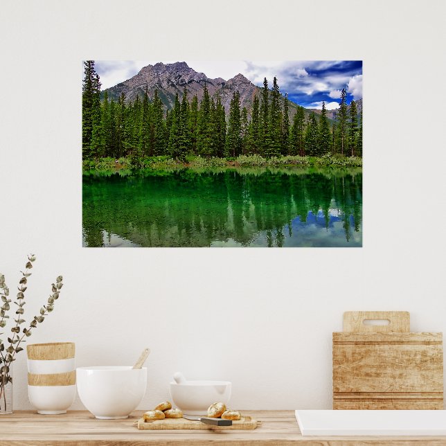 Póster de Quietud de Kananaskis (Cocina)