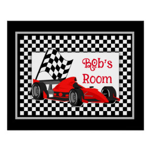 Poster de Race Car Room