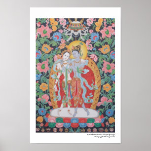 Póster de Radha-Krishna