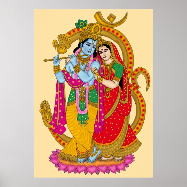 Póster de Radha Krishna (Frente)