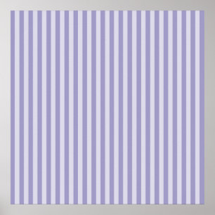 Póster de Rayas Moradas