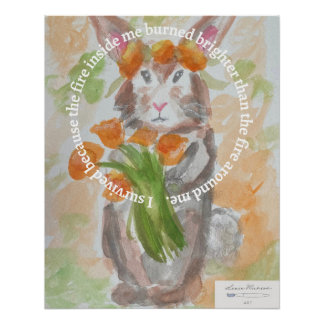 Poster de Recaudación de Fondos para el incendio f