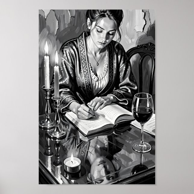Póster de Reflexiones a la Luz de las Velas en Sil (Frente)