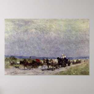 Póster De Regreso A Casa Desde La Feria Por Grigorescu Ni