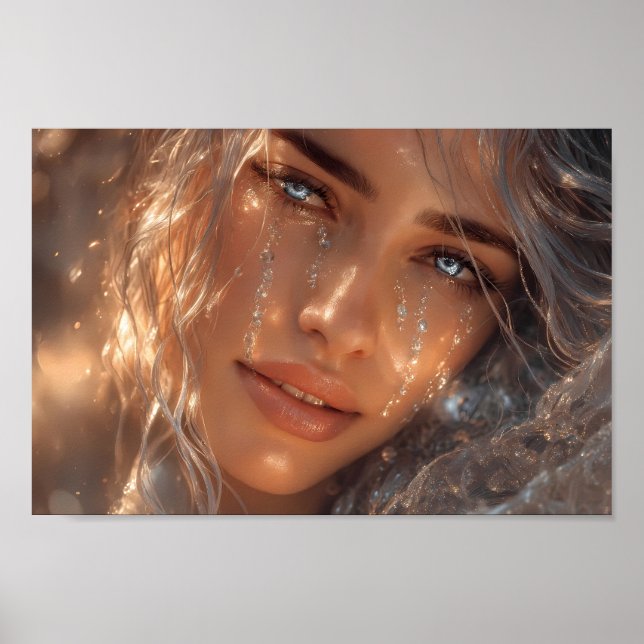 Póster de retrato de sueño de luz celestial (Frente)