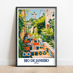 Póster de Río De Janeiro - Impresión de la Escaler