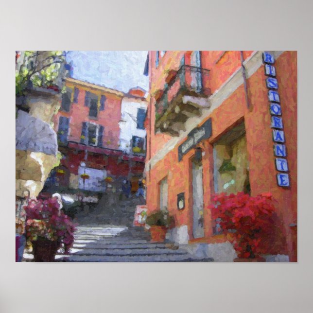 Póster de Ristorante Bilacus, Bellagio (Frente)