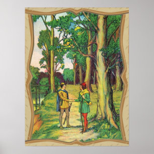 Póster de Robin Hood y Little John