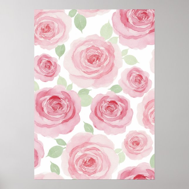 Póster de Rosa Romántica (Frente)