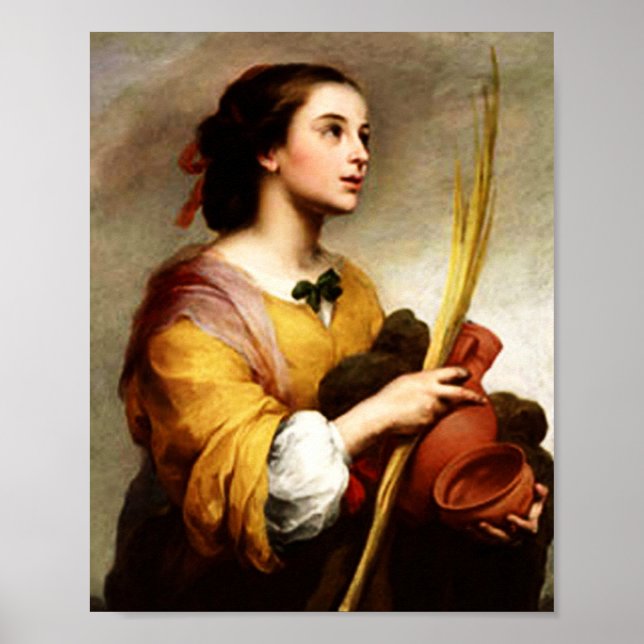 Póster de Santa Justa de Murillo (Frente)