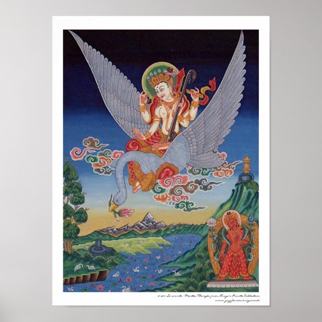 Póster de Sarasvati (Frente)