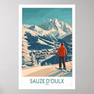 Póster de Sauze d'Oulx Italia 1