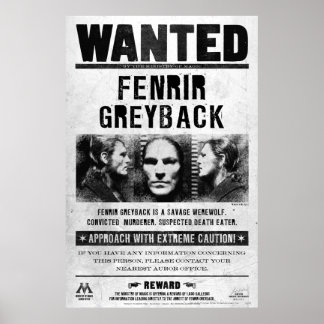 Póster de Se busca Fenrir Greyback