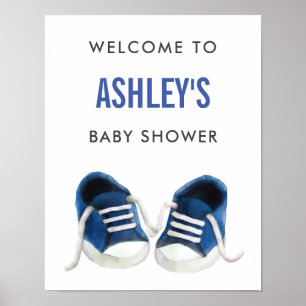 Poster de señal de bienvenida de Baby Shower de lo