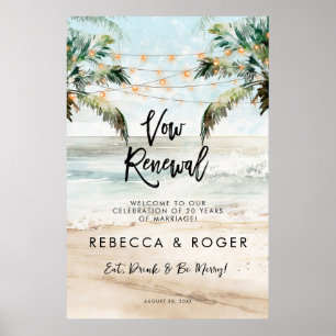 poster de señal de bienvenida fiesta renovación pr