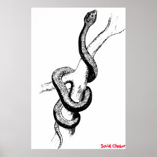 Póster de serpiente