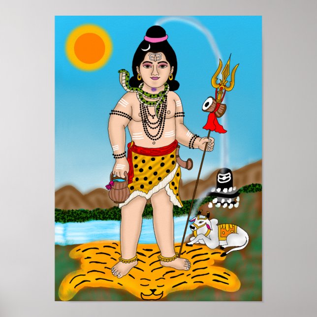 Póster de Shiva Niño (Frente)