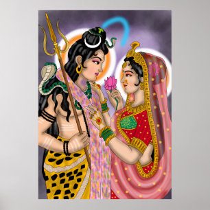 Póster de Shiva Parvati