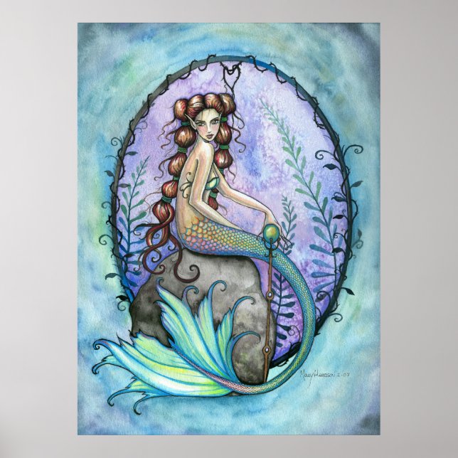 Póster de Sirena Encantadora de Molly Harrison (Frente)