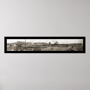 Póster De Soto MO Car Shops Photo 1913