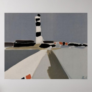 Póster de stael le phare, 1953, Nicolas de Staël