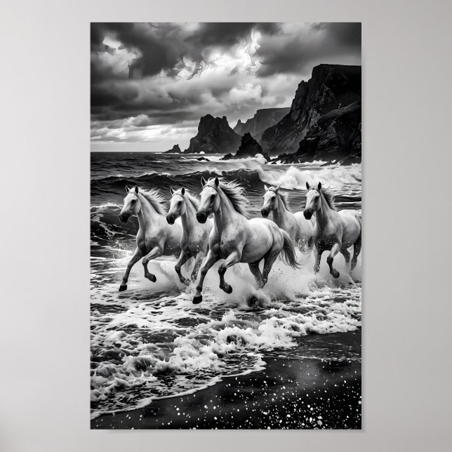 Póster de Stormbound Lipizzaner Dreamscape (Frente)