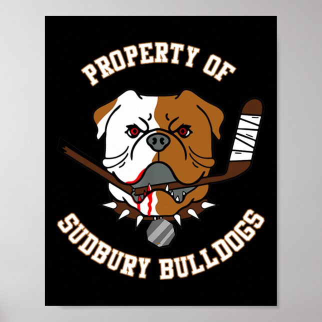 Póster De Sudbury Bulldog (Frente)